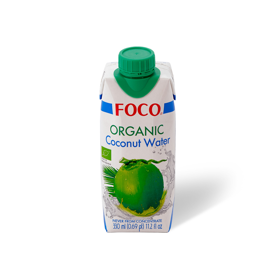 Кокосовая вода FOCO
Является натуральным природным электролитом и полезной для здоровья жидкостью.
Упаковка 330 мл.