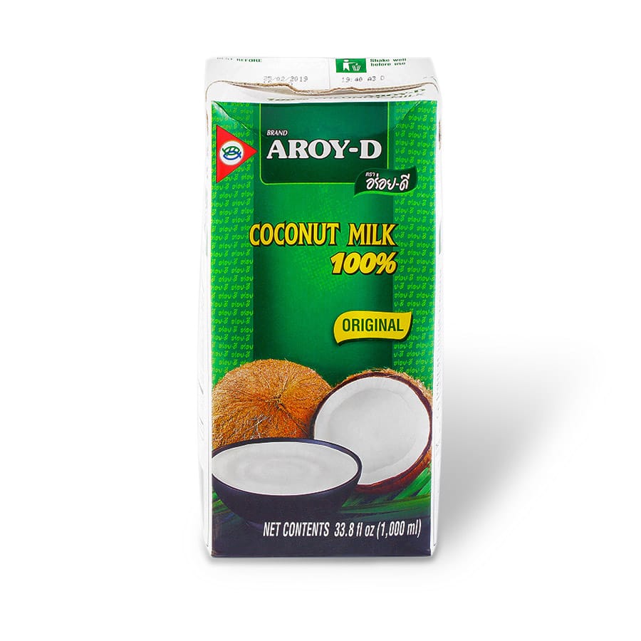 Кокосовое Молоко AROY-D
Натуральный напиток из мякоти кокоса (60%) и воды. Идеальная замена животному молоку. Вкусное, жирное и чуть сладковатое кокосовое молоко идеально для приготовления супов, соусов и прохладительных напитков. А какие вкусные на нем получаются блинчики, пальчики оближете:)
Продукт не содержит ГМО. Только натуральные компоненты.
После вскрытия кокосовое молоко употребить в течении 3 дней.